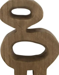Beeld bruin 5 x 18 x 23 cm