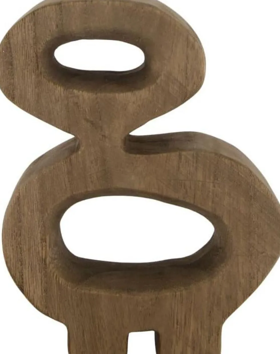Beeld bruin 5 x 18 x 23 cm