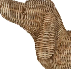 Beeld Dibbe teckel naturel 38,7 x 14 x 24,2 cm