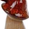 Beeld Forest bruin / rood 6 x 6 x 10 cm