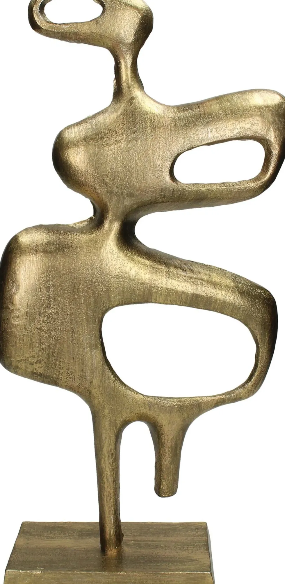 Beeld goud 24 x 10 x 50 cm