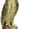Beeld Toekan goud 17 x 9,5 x 32 cm