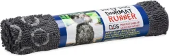 Beeztees droogloopmat Dirty Dog grijs 152 x 76 x 2 cm