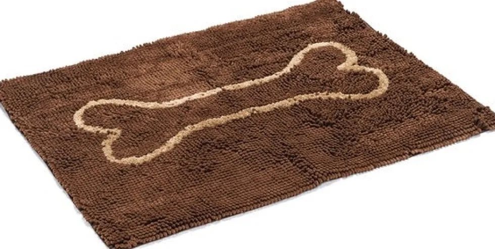 Beeztees droogloopmat Dirty Dog bruin 68 x 88 x 2 cm