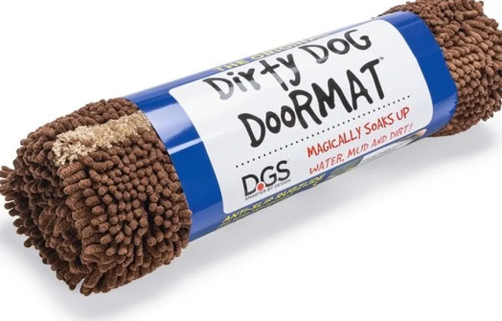 Beeztees droogloopmat Dirty Dog bruin 68 x 88 x 2 cm