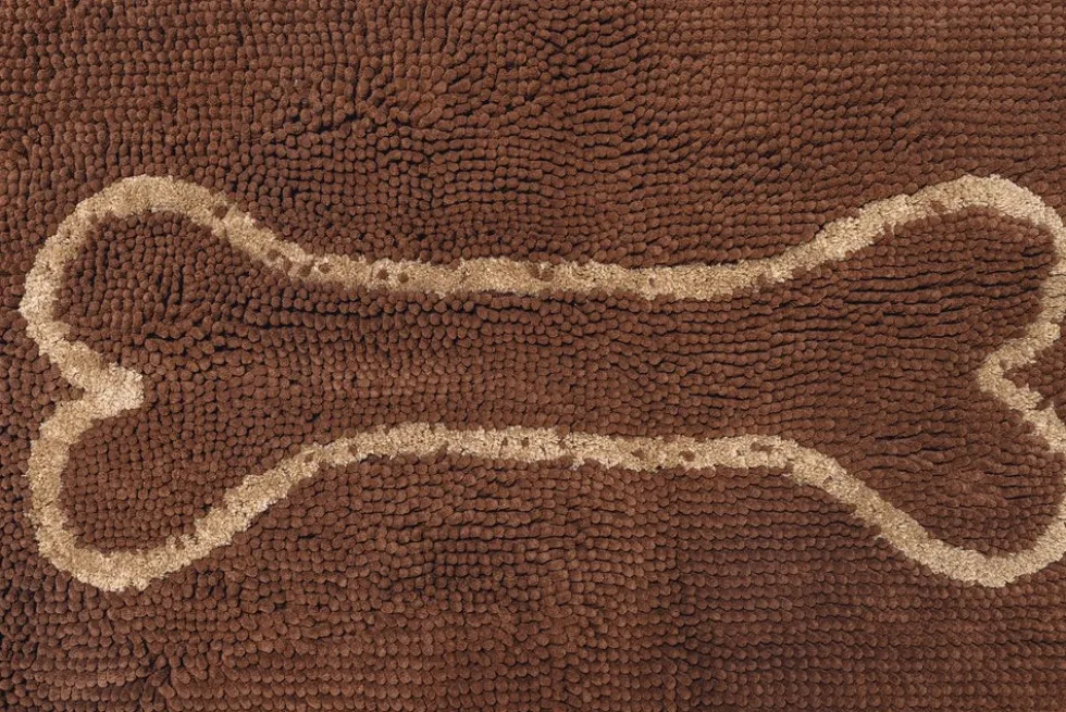 Beeztees droogloopmat Dirty Dog bruin 68 x 88 x 2 cm