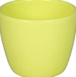 Bela Arte bloempot Boule D 7,5 H 6 cm citroengeel