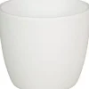 Bela Arte bloempot Boule D 7,5 H 6 cm mat wit