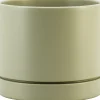 Bela Arte bloempot Lynn groen D 19,5 H 17,5 cm
