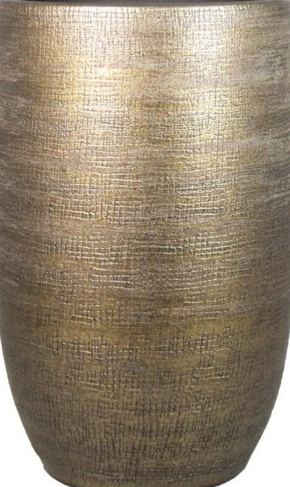 Bela Arte bloempot Mira goud D 26 H 40 cm