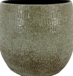 Bela Arte bloempot Olivier groen D 19 H 17 cm