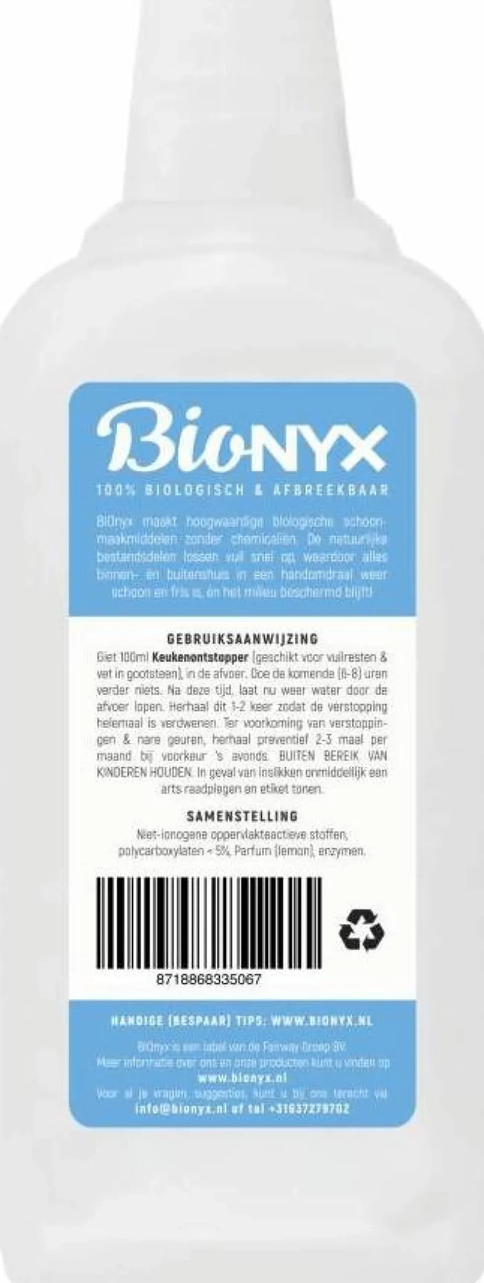 BIOnyx keukenontstopper 750 ml