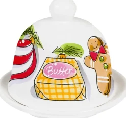 Blond Amsterdam botervloot Christmas wit D 12 H 10 cm