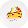 Blond Amsterdam gebaksbord Even Bijkletsen apple pie D 18 H 1,5 cm