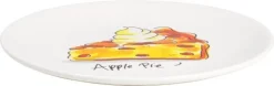 Blond Amsterdam gebaksbord Even Bijkletsen apple pie D 18 H 1,5 cm