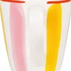 Blond Amsterdam mok Even Bijkletsen roze / geel 350 ml