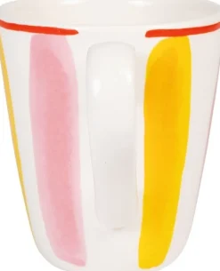 Blond Amsterdam mok Even Bijkletsen roze / geel 350 ml