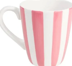 Blond Amsterdam mok Even Bijkletsen stripe roze 0,35 L