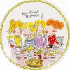 Blond Amsterdam ontbijtbord Even Bijkletsen girls D 22 cm