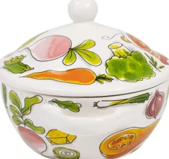 Blond Amsterdam terrine Even Bijkletsen D 22 H 18 cm