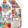 Blond Amsterdam waxinelichthouder Sint wit 8 x 8 x 15 cm