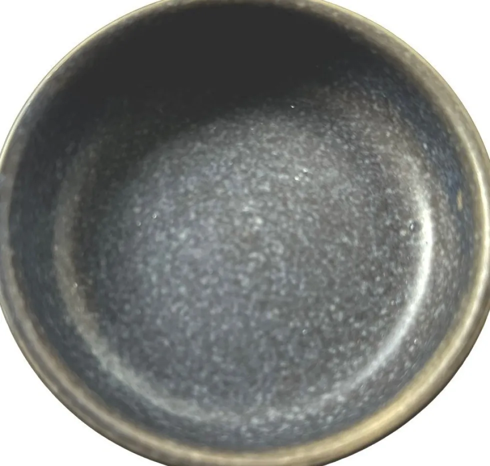 Boles d'olor decoratieschaal Amber Stoneblokjes blauw D 8,9 H 2,6 cm
