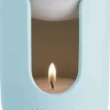Boles d'olor wax geurbrander Etna blauw D 9 H 11 cm