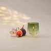 Bolsius geurkaars CleanLight navulling Gardenia & Fig wit 24 uur D 5,5 H 11,6 cm 2 stuks