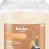 Bolsius geurkaars True Glow Silent Night beige 100 uur D 13,5 H 10 cm