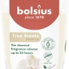 Bolsius geurkaars True Scents Vanille crème 25 uur D 7,3 H 8,1 cm