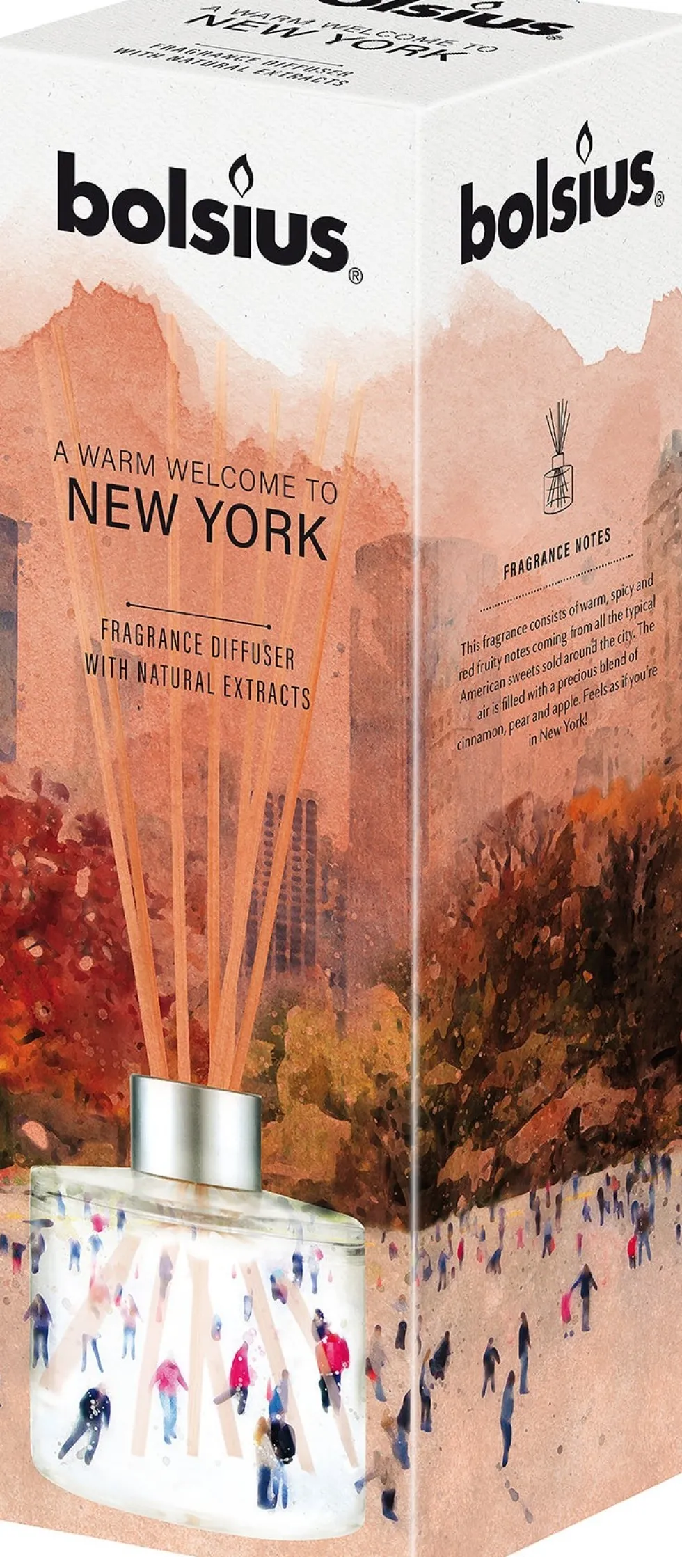Bolsius geurstokjes Around the World New York 100 ml