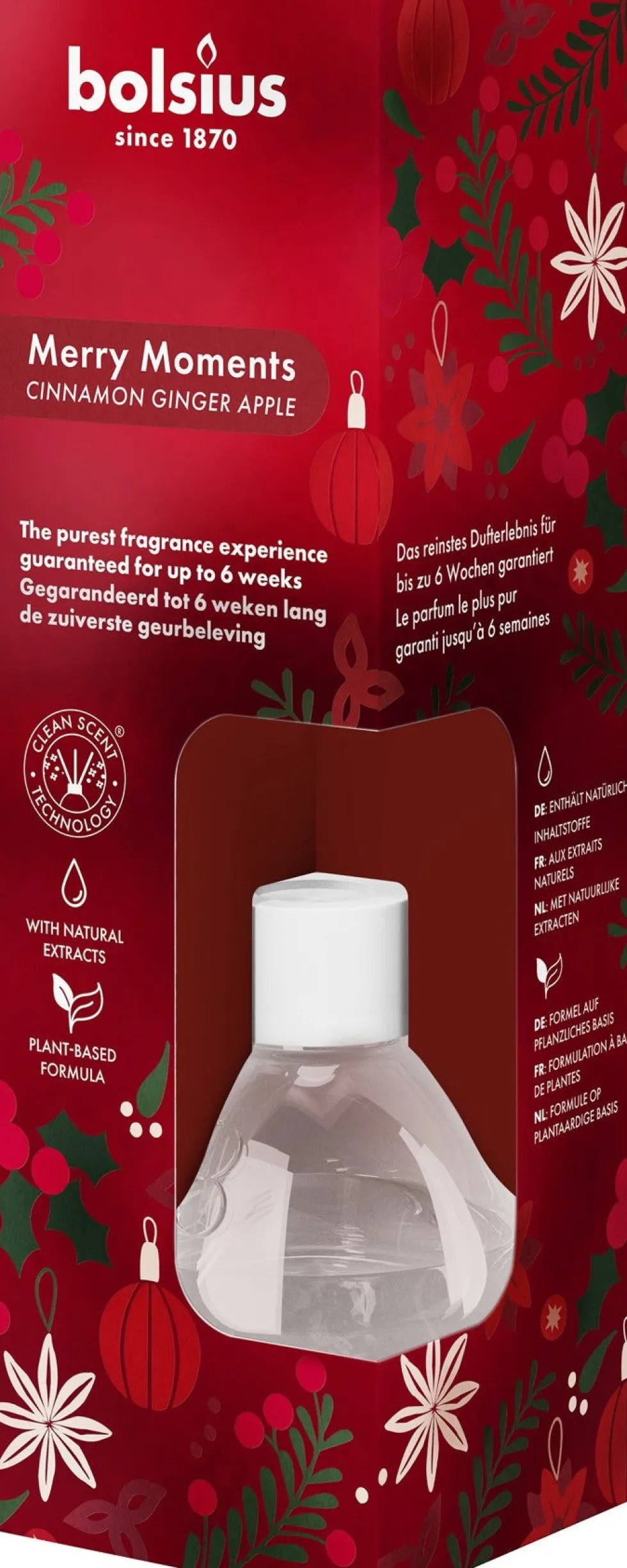 Bolsius geurstokjes True Glow Merry Moments 60 ml
