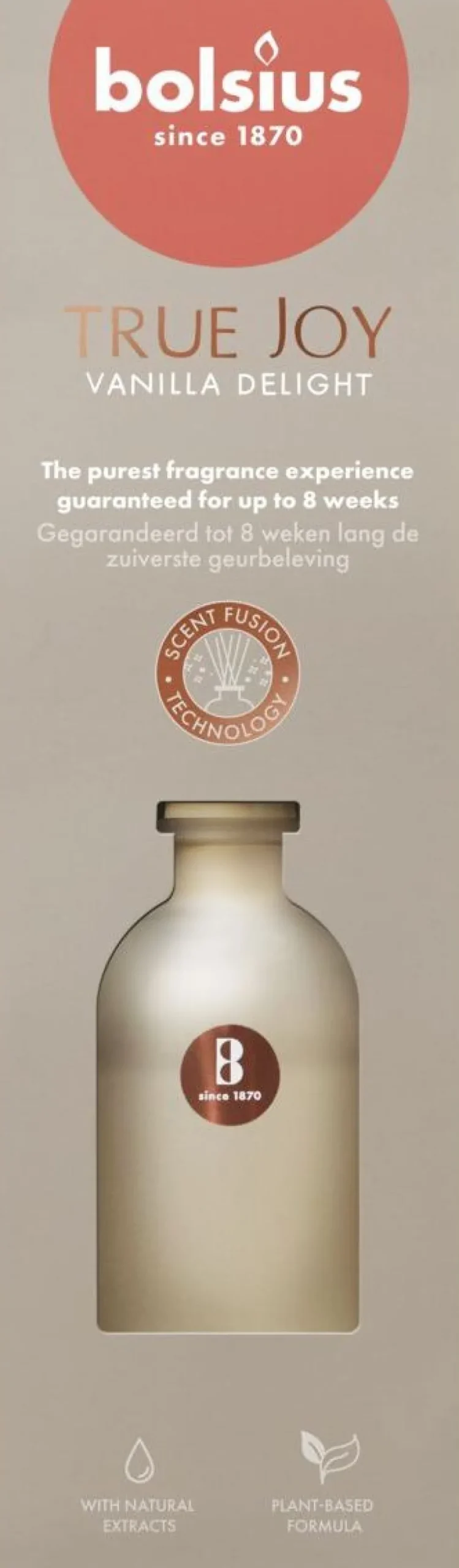 Bolsius geurstokjes True Joy Vanilla Delight 80 ml
