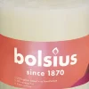 Bolsius stompkaars Rustiek Shine crème 62 uur D 10 H 10 cm