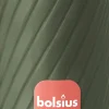 Bolsius stompkaars Twist groen 60 uur D 13 H 6,8 cm