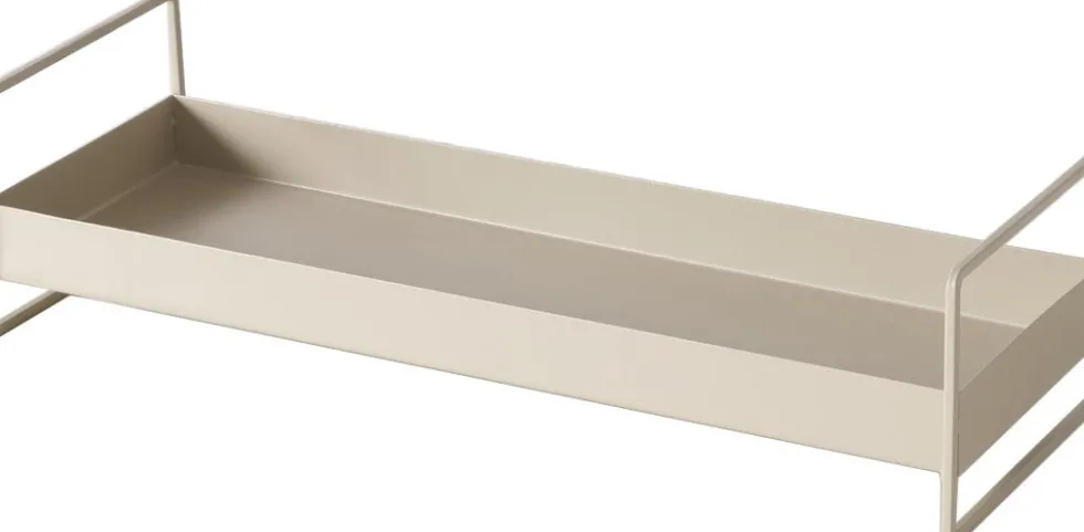 Boltze dienblad Wolga beige 40 x 14 x 10 cm