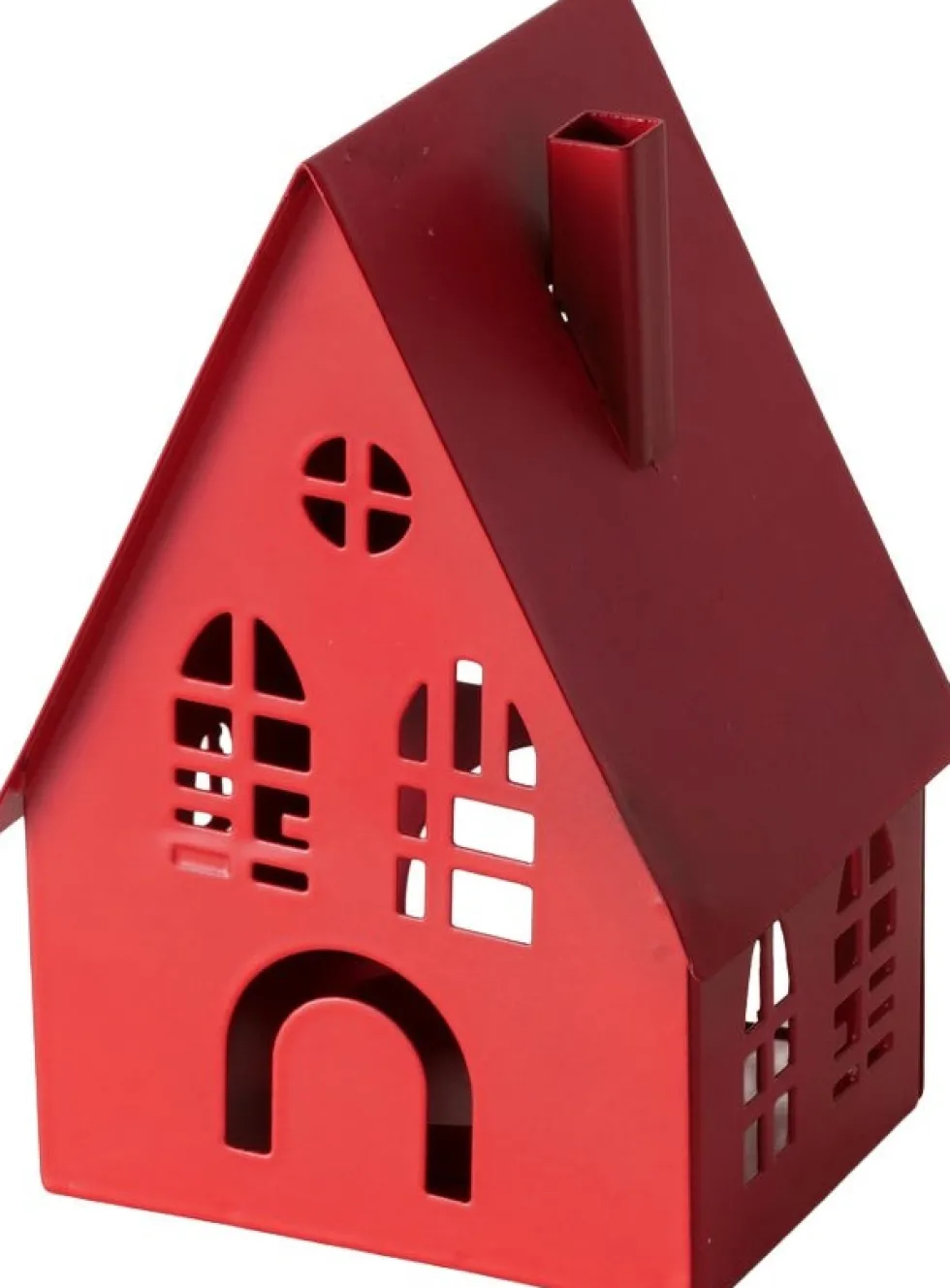 Boltze windlicht Dover rood 16 x 13,3 x 37,5 cm