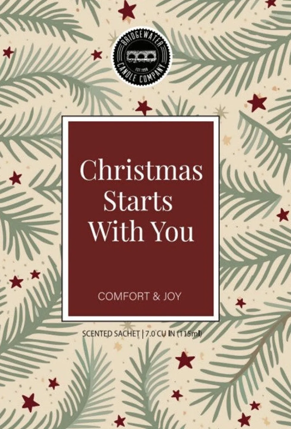 Bridgewater geurzakje Christmas Starts With You