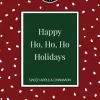 Bridgewater geurzakje Happy Holidays