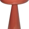 Brix bijzettafel Sam oranje D 36 H 57 cm
