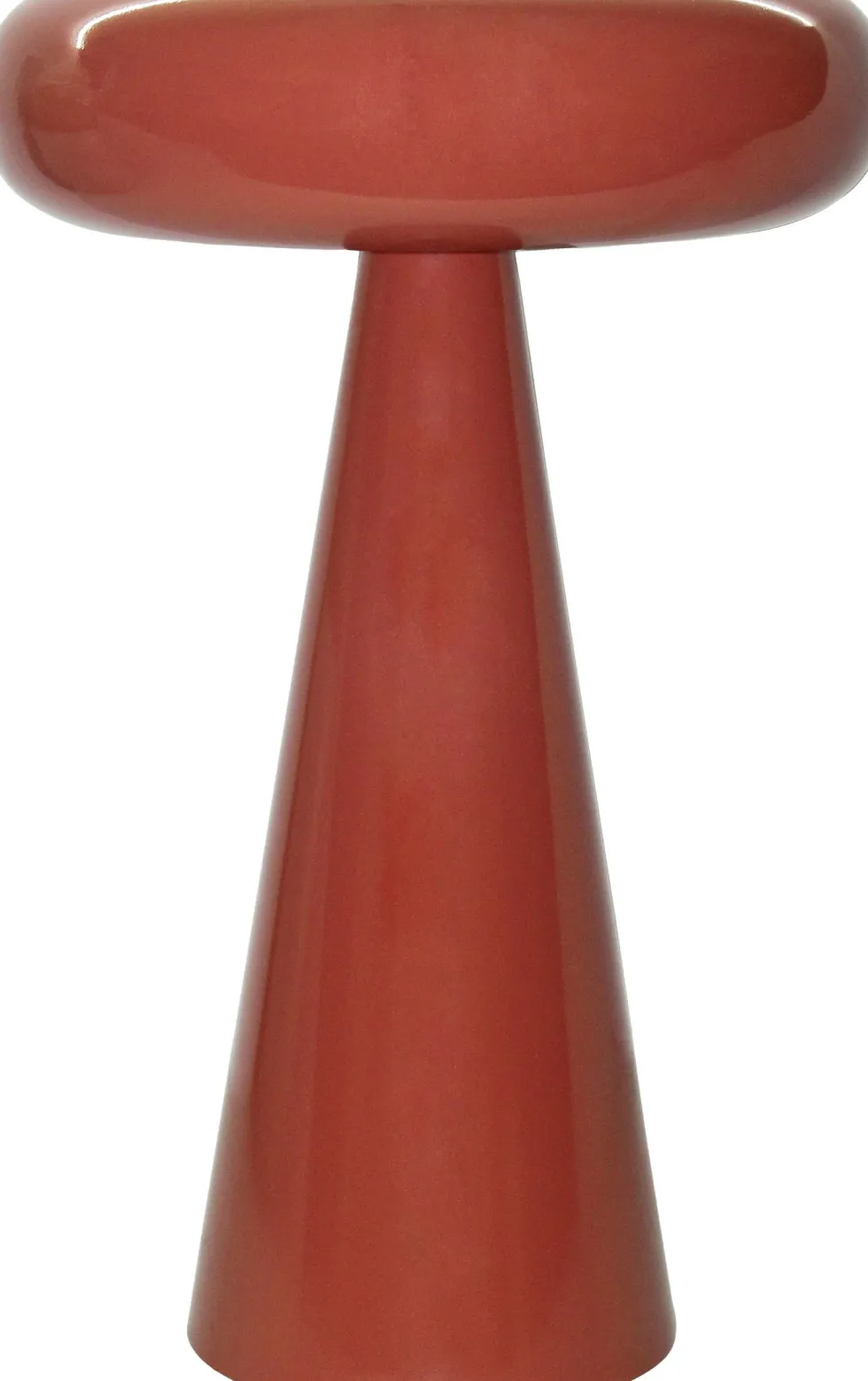 Brix bijzettafel Sam oranje D 36 H 57 cm