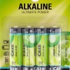 Calex alkaline AA batterij penlite 1,5V 4 stuks