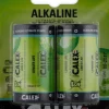 Calex alkaline LR20/D batterij 1,5V 2 stuks