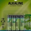 Calex alkaline slim penlite AAA 1,5V 4 stuks