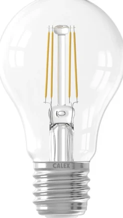 Calex LED lamp Filament met schemersensor warm wit 400 lm E27 4 W