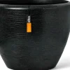 Capi Europe bloempot Granite zwart D 34 H 25 cm