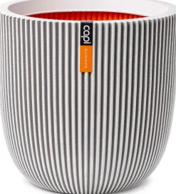 Capi Europe bloempot Groove wit D 35 H 34 cm