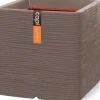Capi Europe bloempot Nature Rib taupe 50 x 50 x 50 cm