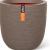 Capi Europe bloempot Nature Rib taupe D 35 H 34 cm
