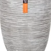 Capi Europe bloempot Nature-Rib ivoor D 46 H 58 cm